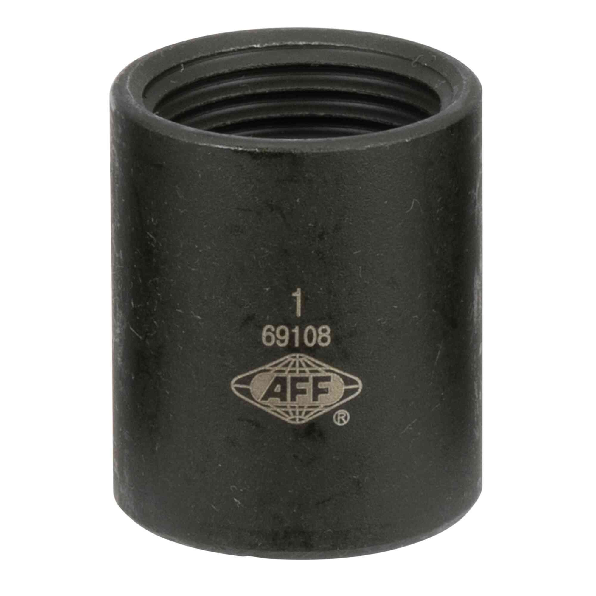 American Forge & Foundry Lug Nut Removal Socket — 1in., 1/2in. Drive, Chrome Molybdenum, Model# 69108